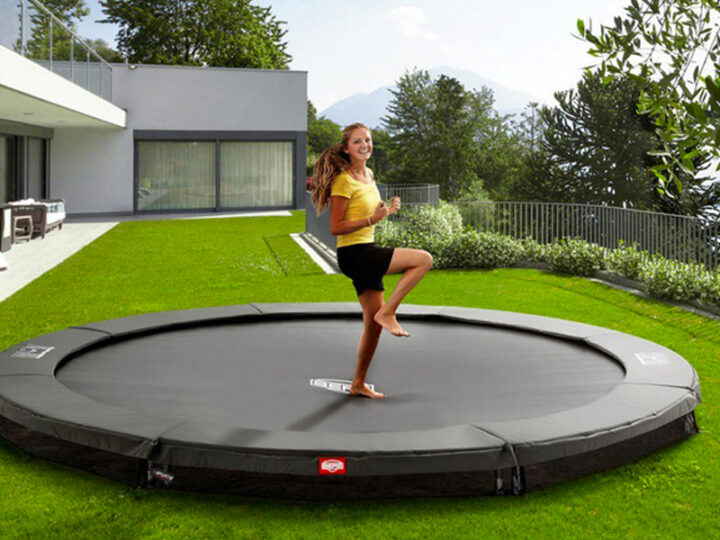 Various Advantages to Installing an Inground Trampoline