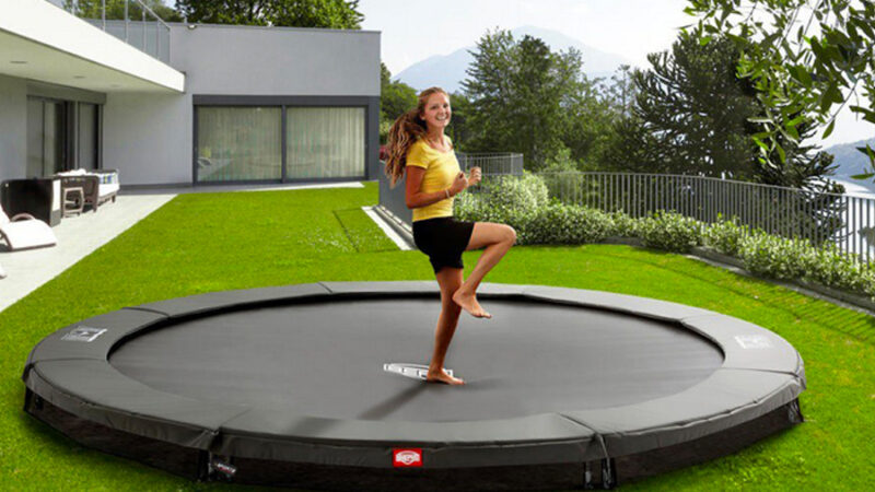 Various Advantages to Installing an Inground Trampoline