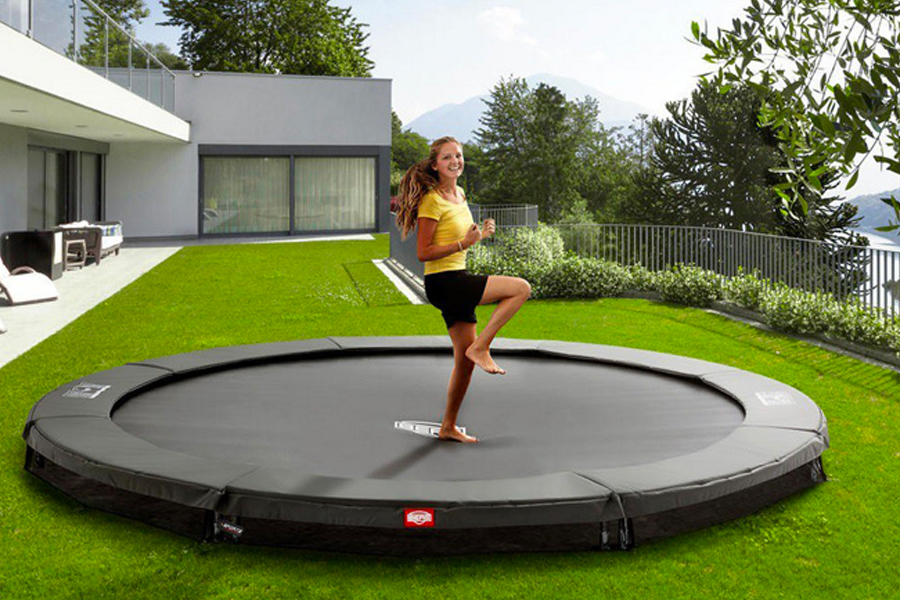 Various Advantages to Installing an Inground Trampoline