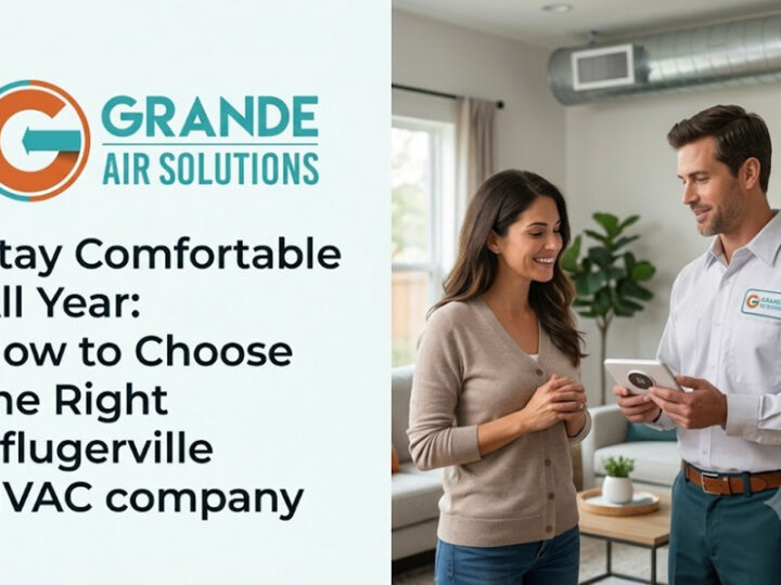 Stay Comfortable All Year: How to Choose the Right Pflugerville HVAC company