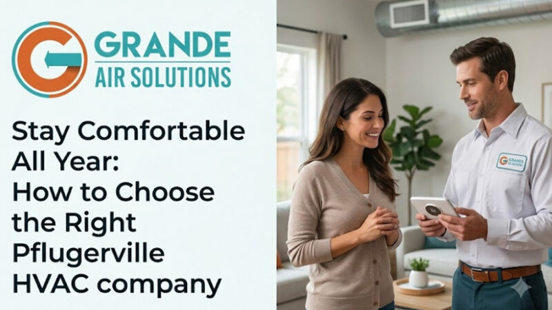 Stay Comfortable All Year: How to Choose the Right Pflugerville HVAC company